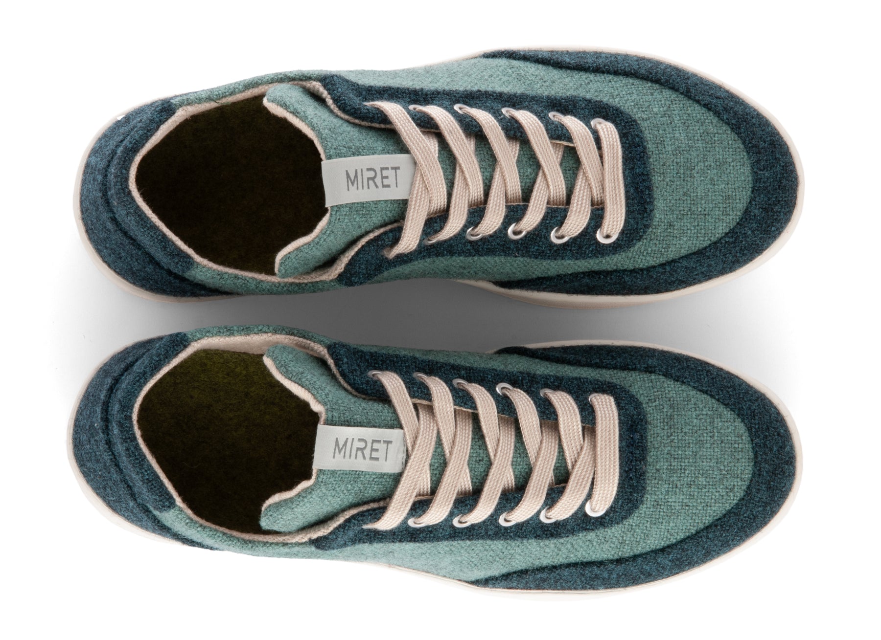 97% natural sneakers by Earthbound | CLAY Ash Green Sneakers